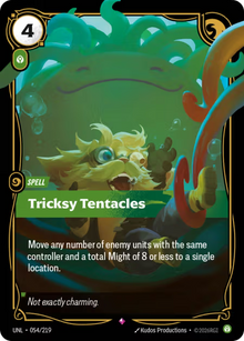 Tricksy Tentacles [Rare] UNL 054/219 - Riftbound Unleashed