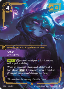Vex, Apathetic [Epic] UNL 150/219 - Riftbound Unleashed