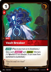Vault Breaker [Common] UNL 010/219 - Riftbound Unleashed