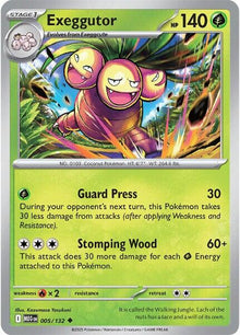 Exeggutor [Uncommon] #005/132 - Pokemon Mega Evolution