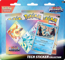 Pokemon: Prismatic Evolutions Tech Sticker Collection