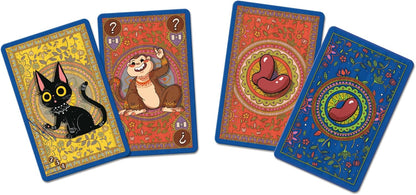 Heidelbar Games - Hungry Monkey Card Game – The Smart & Easy Family Card Game Right Out of The Jungle - for 2 to 6 Players