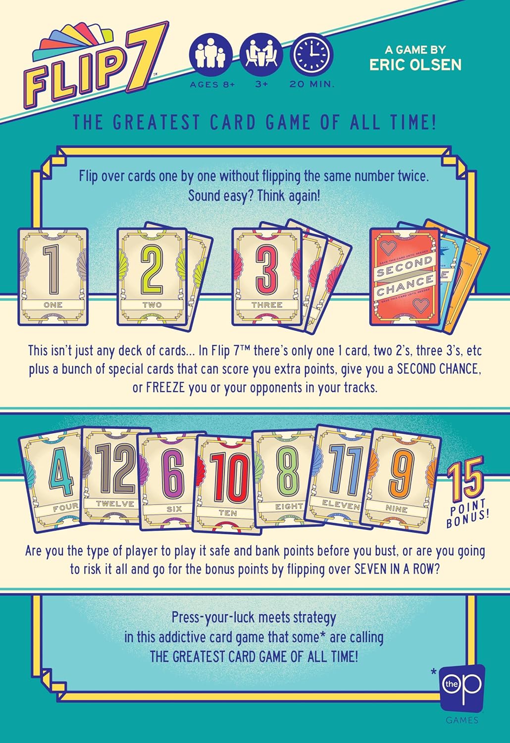 Flip 7 Card Game
