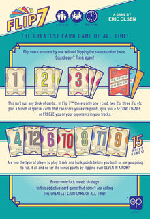 Flip 7 Card Game