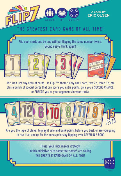 Flip 7 Card Game