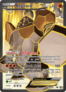 Regirock EX [Promo/Alternate Art] #43a/124