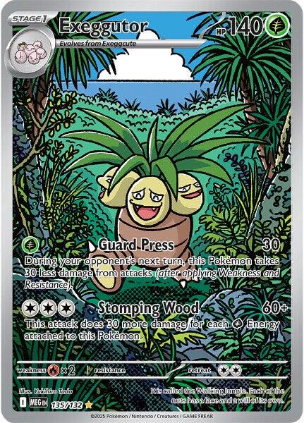 Exeggutor [Illustration Rare] #135/132 - Pokemon Mega Evolution