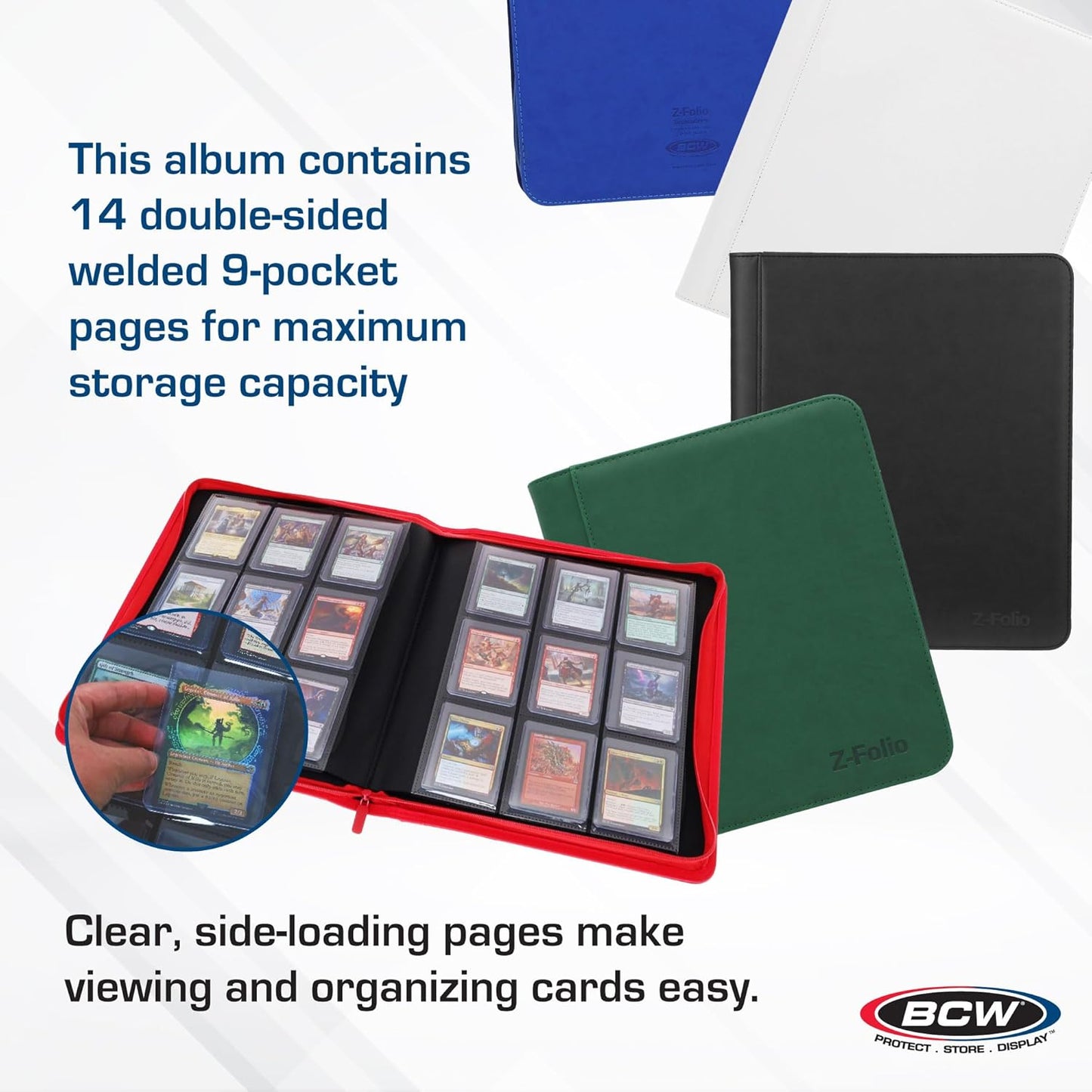 BCW Top Loader Binder - Black 9-Pocket