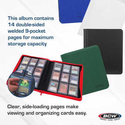 BCW Top Loader Binder - Black 9-Pocket