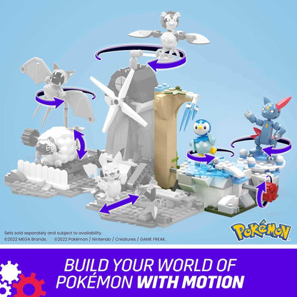 Mega Pokemon: Piplup and Sneasel's Snow Day