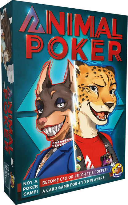 Heidelbar Games - Animal Poker - Card Game – The Extremely Funny Card Game About Success and Demotion in Your Friendly Animal Office