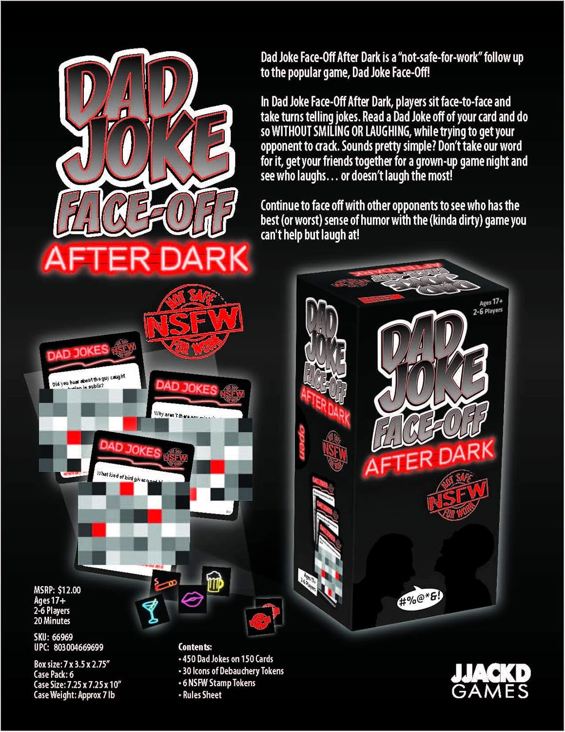 Dad Joke Face-Off After Dark (NSFW)