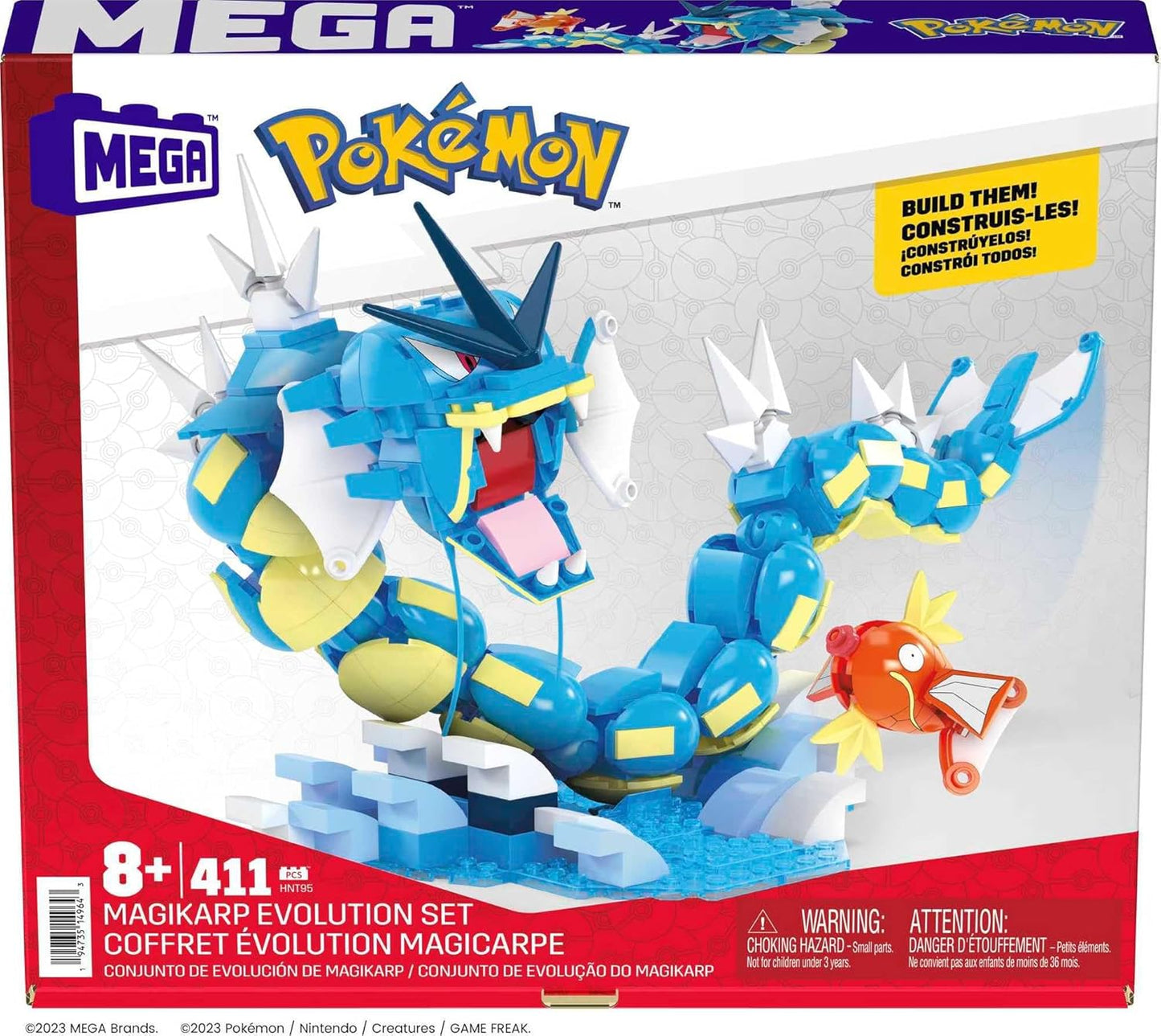 Mega Pokemon: Magikarp Evolution Set