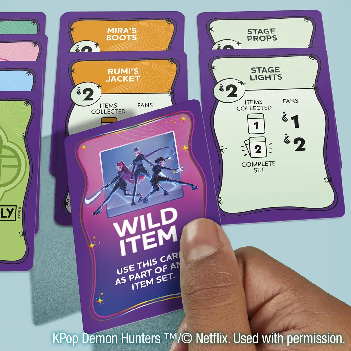 Monopoly Deal: K-Pop Demon Hunters