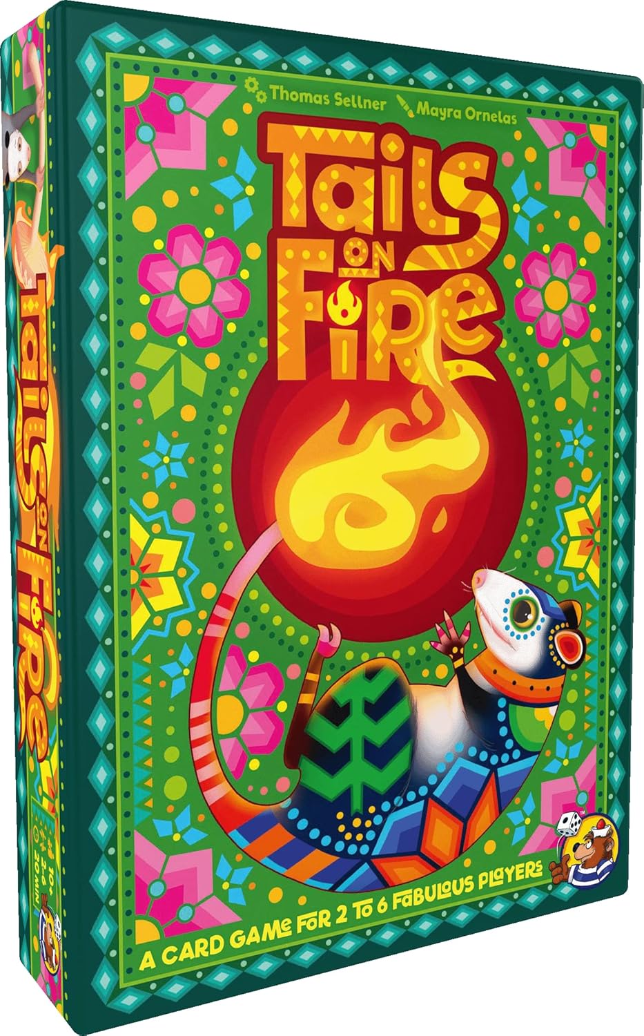 Heidelbar Games - Tails on Fire - A Very Interactive Card Game for 2-6 Players in Which Chosing The Best 3 Cards for One Round Becomes an Exciting Dilemma