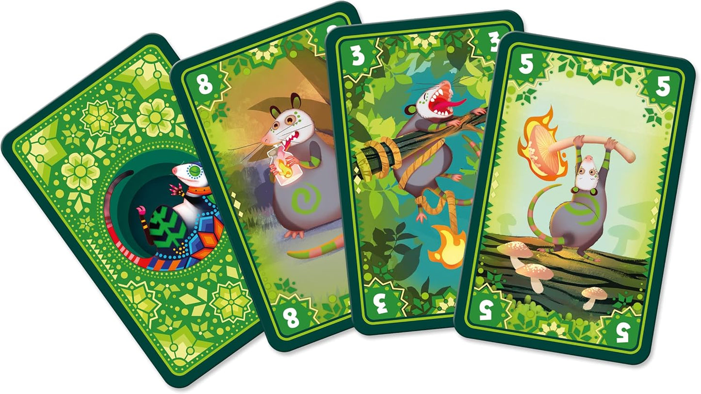 Heidelbar Games - Tails on Fire - A Very Interactive Card Game for 2-6 Players in Which Chosing The Best 3 Cards for One Round Becomes an Exciting Dilemma