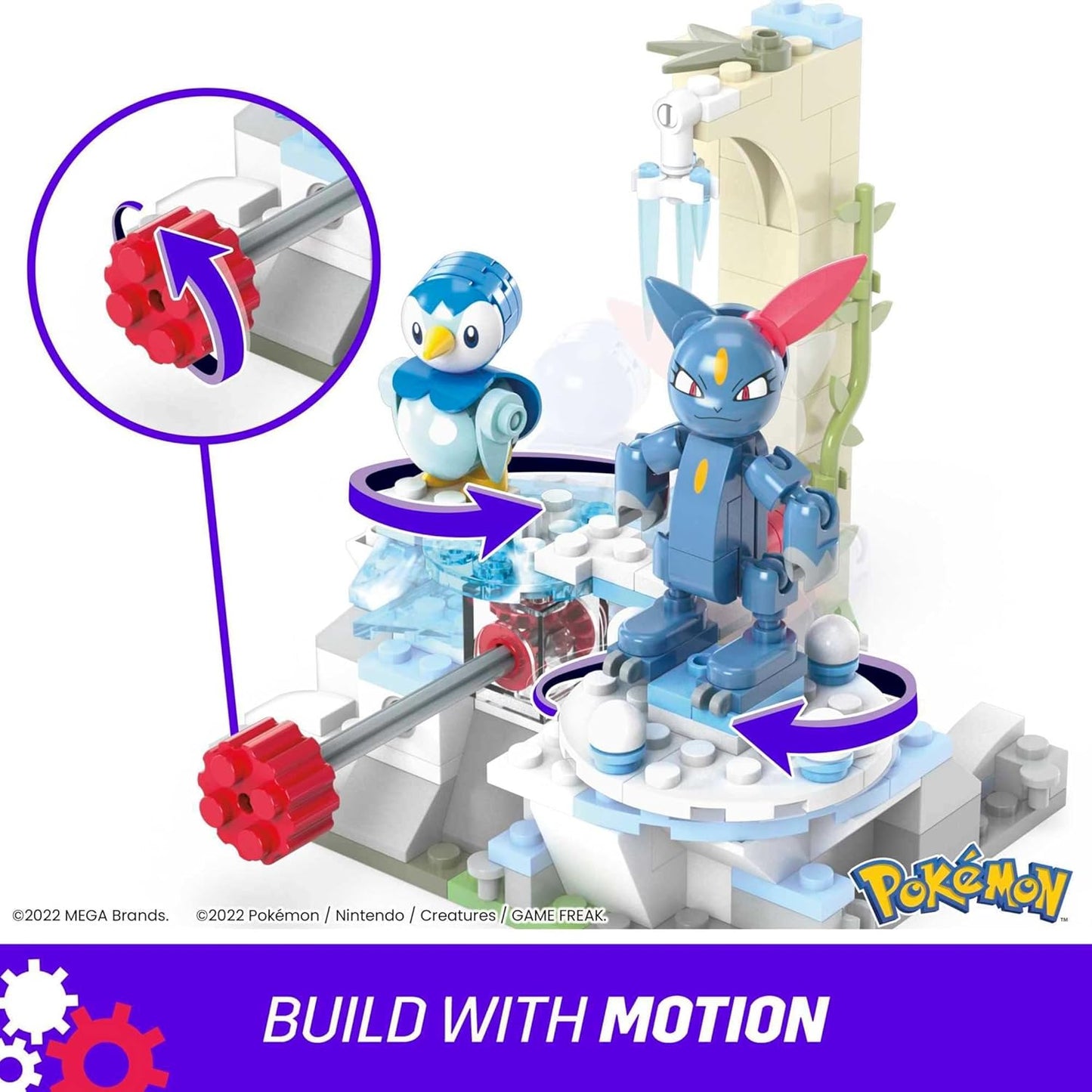 Mega Pokemon: Piplup and Sneasel's Snow Day