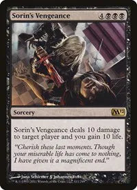 Sorin's Vengeance -  MTG Magic 2012 (M12) R 111