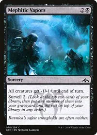 Mephitic Vapors - MTG Guilds of Ravnica C 76