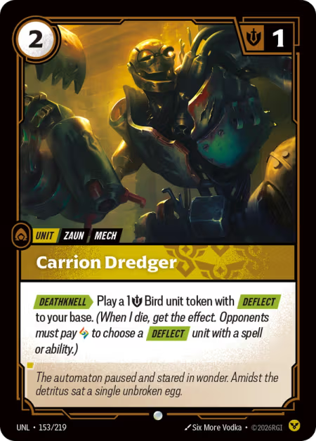 Carrion Dredger [Common] UNL 153/219 - Riftbound Unleashed
