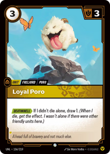 Loyal Poro [Common] UNL 156/219 - Riftbound Unleashed