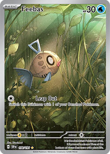 Feebas [Illustration Rare] #198/191 - Pokemon Surging Sparks