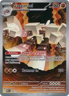 Garganacl [Illustration Rare] #147/132 - Mega Evolution