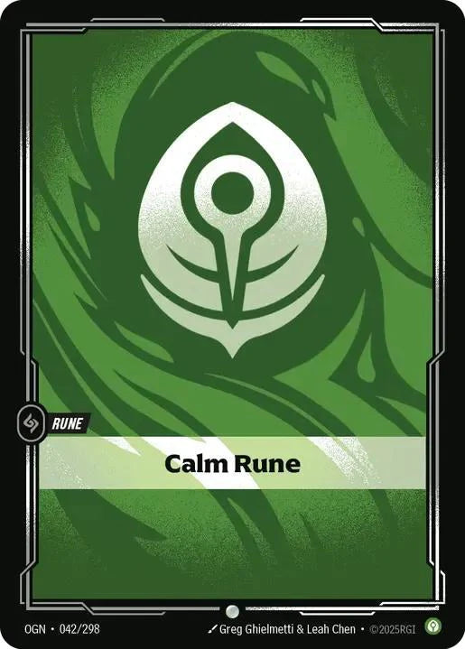 Calm Rune [Common] #042/298 - Origins