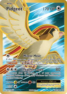 Pidgeot EX (Full Art) [Ultra Rare] 104/108 - Pokémon Evolutions