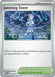 Jamming Tower [Uncommon] #153/167 - Pokemon Twilight Masquerade