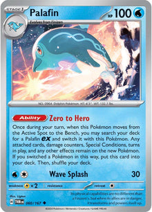Palafin #60 Pokemon Twilight Masquerade - TWM