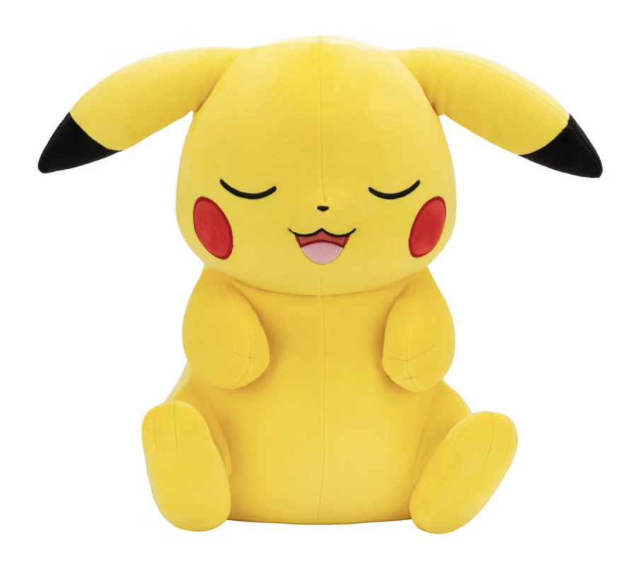 Pokemon 18" Sleeping Plush Pikachu