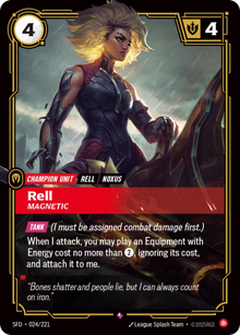 Rell - Magnetic [Rare] SFD 024/221 - Riftbound Spiritforged