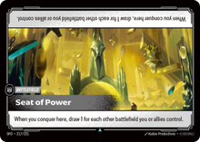 Seat of Power [Uncommon] 217/221 - Riftbound Spiritforged