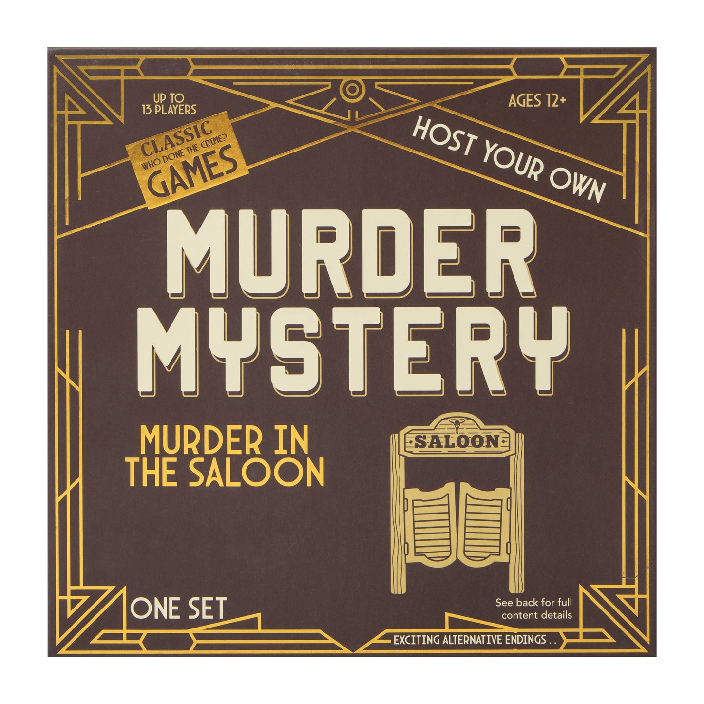 Murder Mystery: Murder in the Saloon