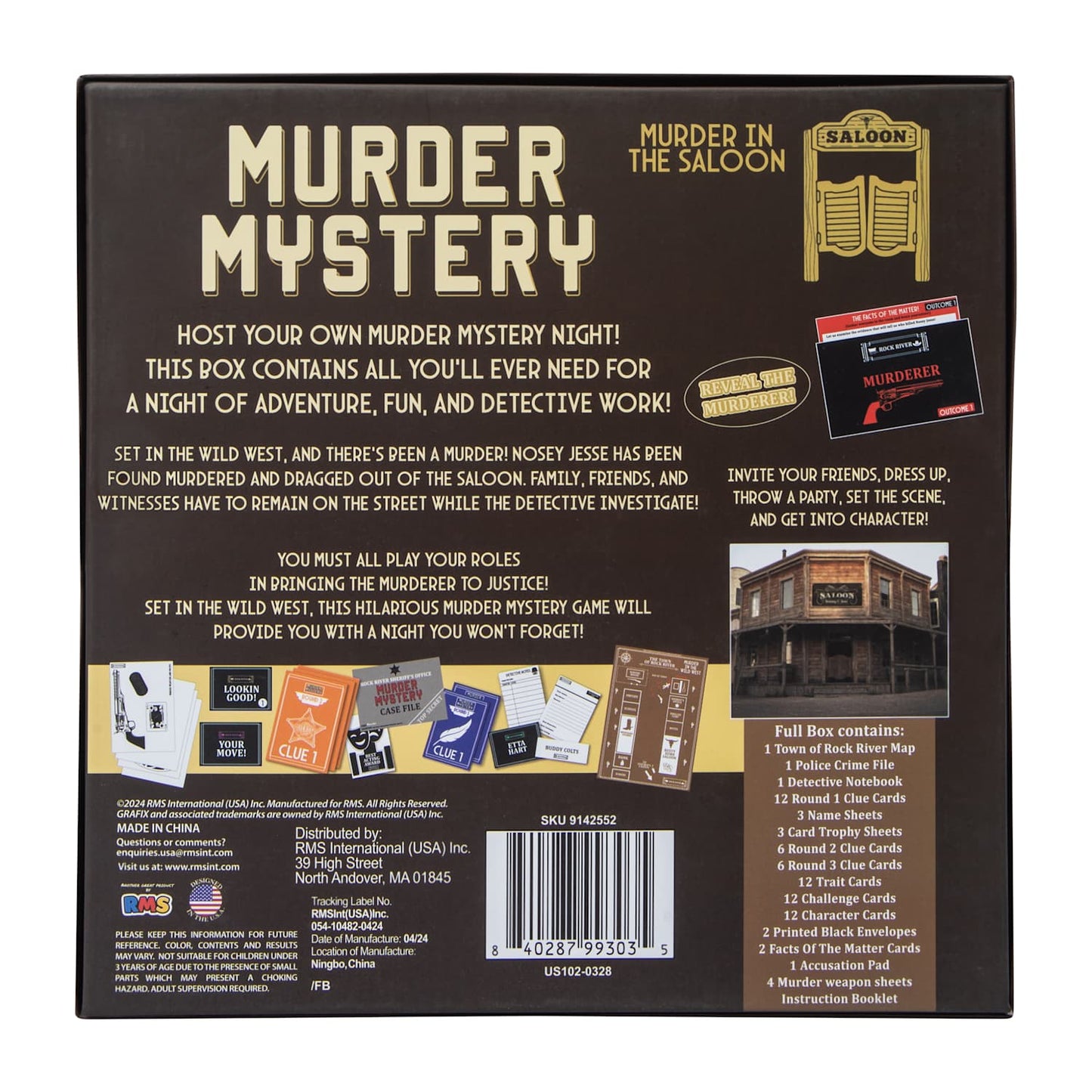 Murder Mystery: Murder in the Saloon