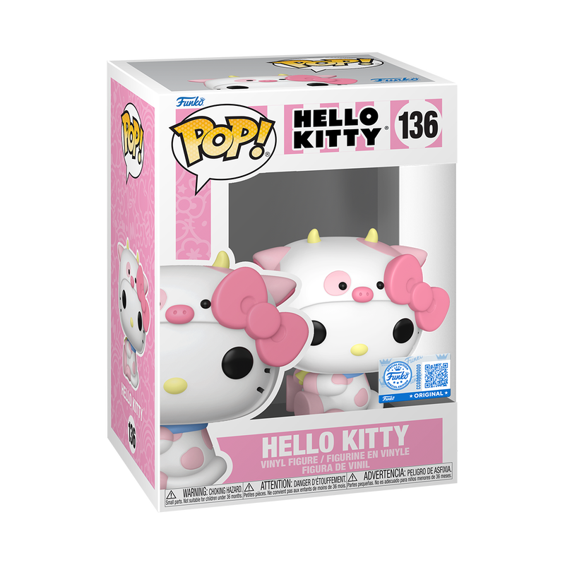 [Funko[ Pop! Hello Kitty (Cow Cosplay) - 136