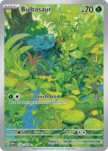 Bulbasaur [Illustration Rare] #166/165 - Pokemon 151