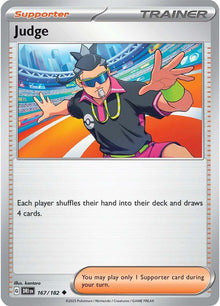 Judge [Uncommon] #167 - Pokemon Destined Rivals
