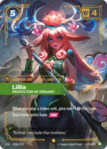 Lillia, Protector of Dreams [Alternate Art] UNL 058a/219 - Riftbound Unleashed