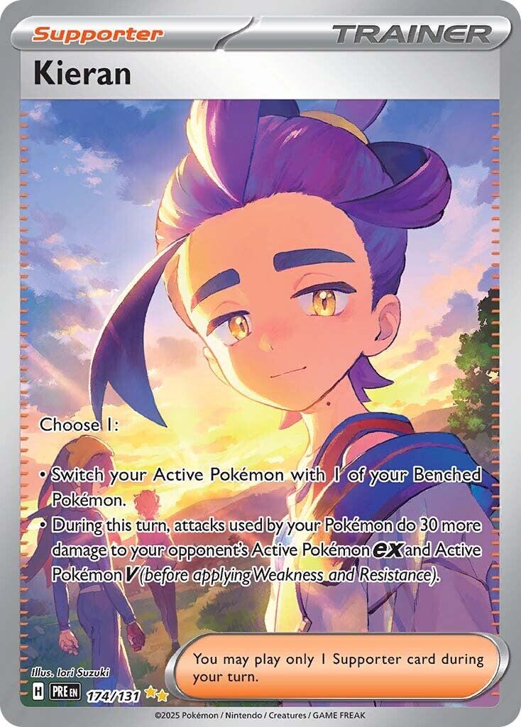 Kieran [Illustration Rare] #174/131 - Prismatic Evolutions