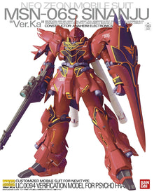 Bandai: MG - MSN-06S Sinanju [Ver. Ka] (1/100)
