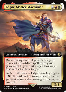 Edgar, Master Machinist [Extended Art] #169 Magic Final Fantasy Commander