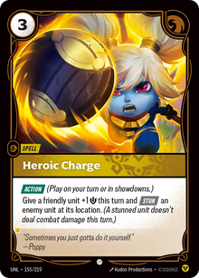 Heroic Charge [Common] UNL 155/219 - Riftbound Unleashed