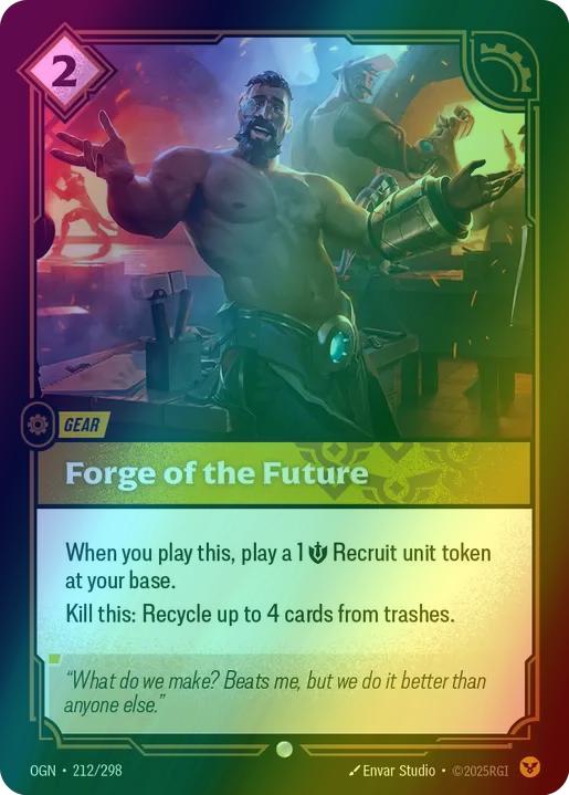 Forge of the Future [Foil] #212/298 - Origins