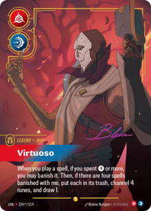 Jhin - Virtuoso [Signature Overnumbered] UNL 226*/219 - Riftbound Unleashed