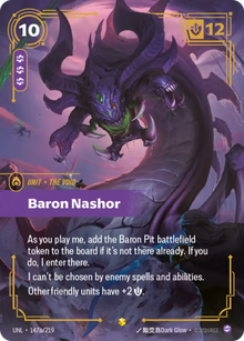 Baron Nashor [Alternate Art] UNL 147a/219 - Riftbound Unleashed
