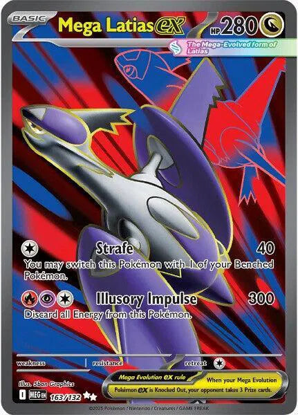 Mega Latias ex [Ultra Rare] 163/132 - Mega Evolution