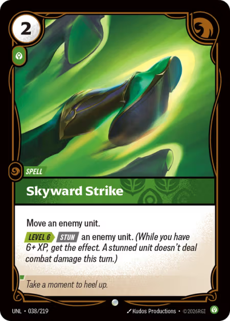 Skyward Strike [Common] UNL 038/219 - Riftbound Unleashed