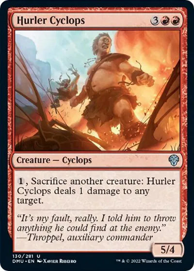 Hurler Cyclops - MTG Dominaria United U 130